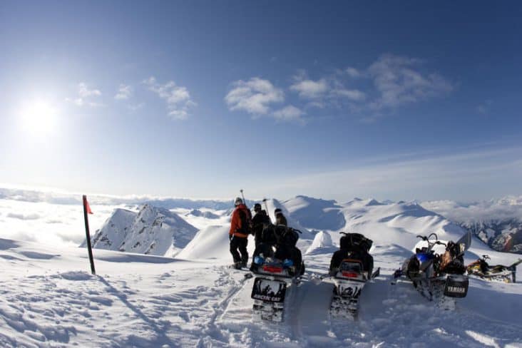 Pemberton Snowmobiling Alpine